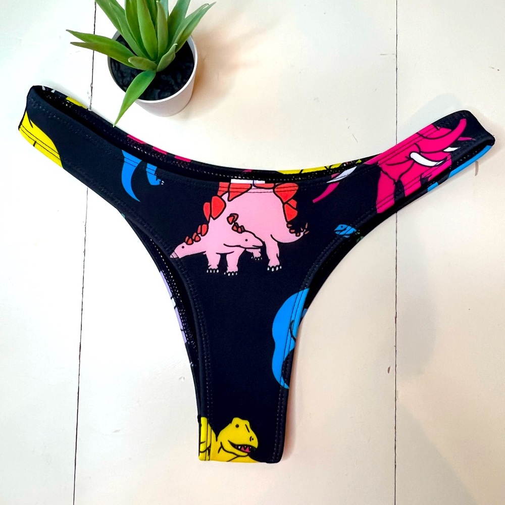 Limited Edition HOAKA x PONY Dino Bikini Bottoms | Never Been Worn | NW Liner